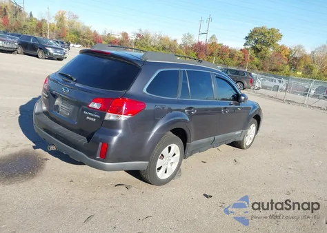 2011 Subaru Outback 2.5I Premium from USA, damaged, VIN 4S4BRBGC1B1400202